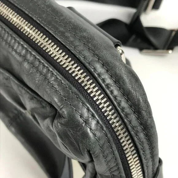 LOUIS VUITTON M50445 V line Fast Belt Bag Crossbody Bags body bag Leather gray - Picture 10 of 16